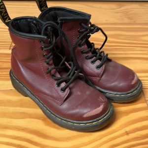 Doc Martens - Burgundy - size 12 toddler